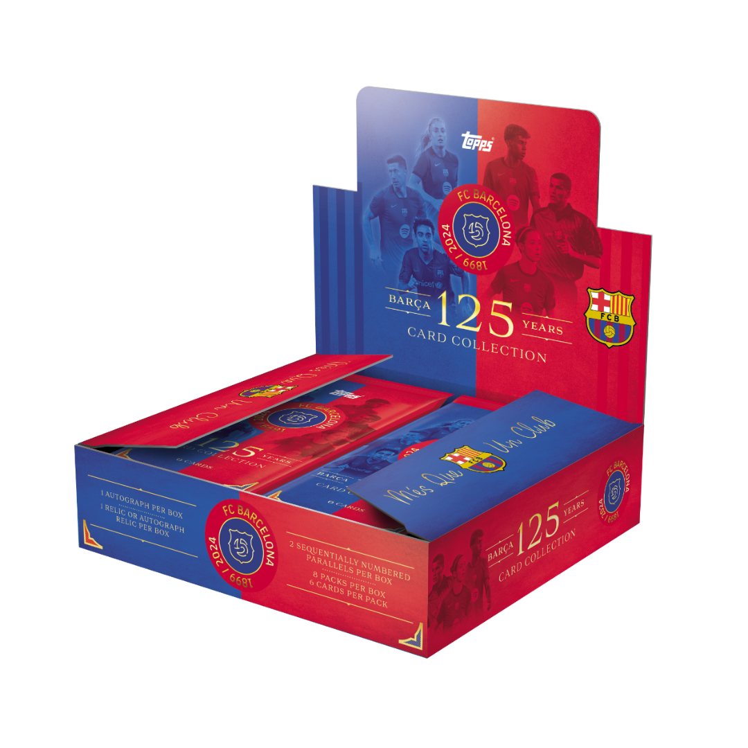 Topps FC Barcelona 125th Anniversary - Hobby Box