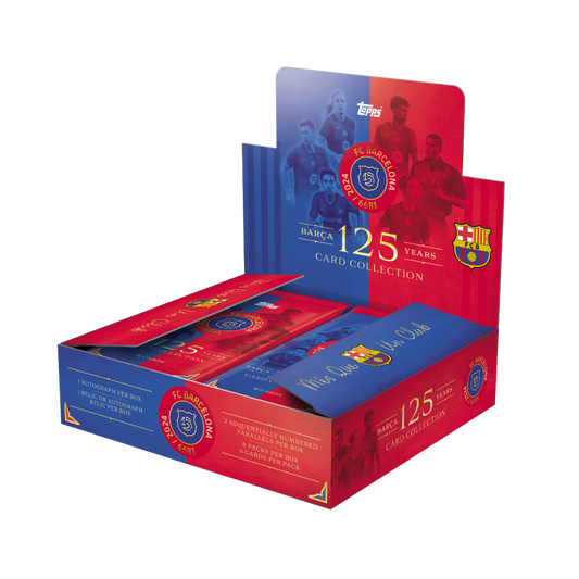Topps FC Barcelona 125th Anniversary - Hobby Box