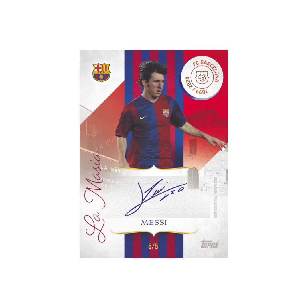 Topps FC Barcelona 125th Anniversary - Hobby Box
