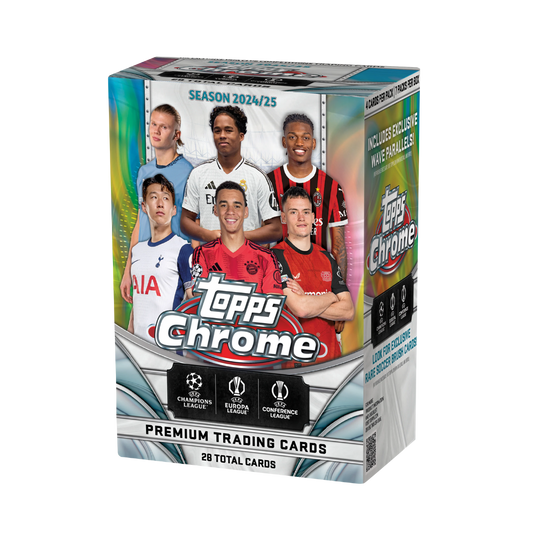 Topps Chrome UEFA Club Competitions 2024-25 - Blaster Box