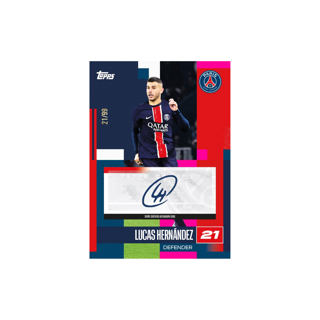 Topps Paris Saint-Germain Team Set 2024/25