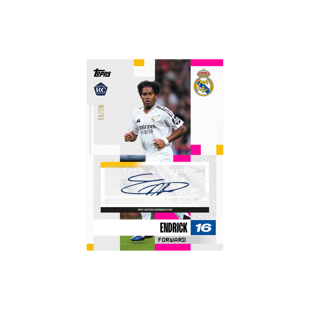 Topps Real Madrid Team Set 2024/25 - Case Break (20Boxen)