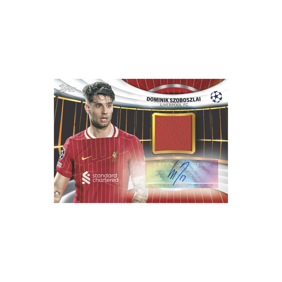 Topps UEFA Club Competitions Soccer Hobby 2024/25 Blaster Box