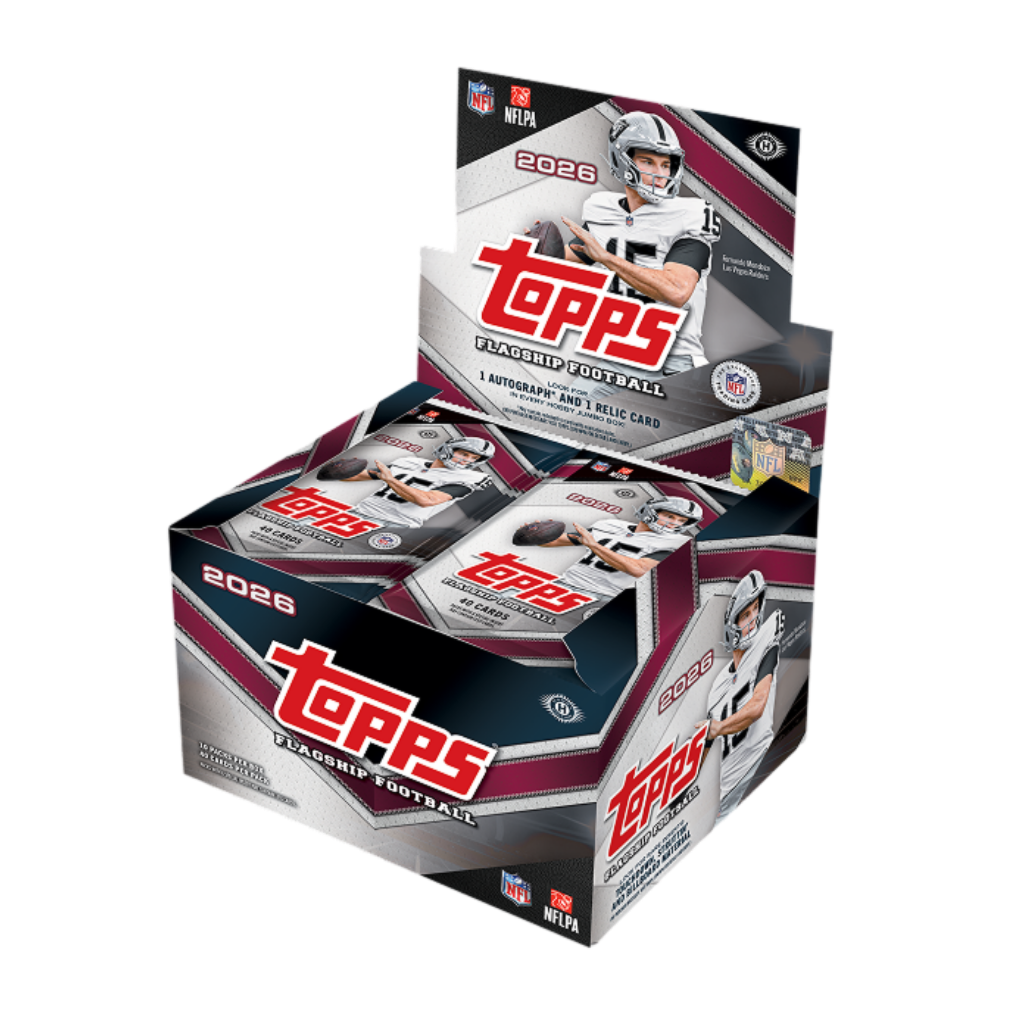 Topps NFL Flagship Football 2026 Jumbo Box