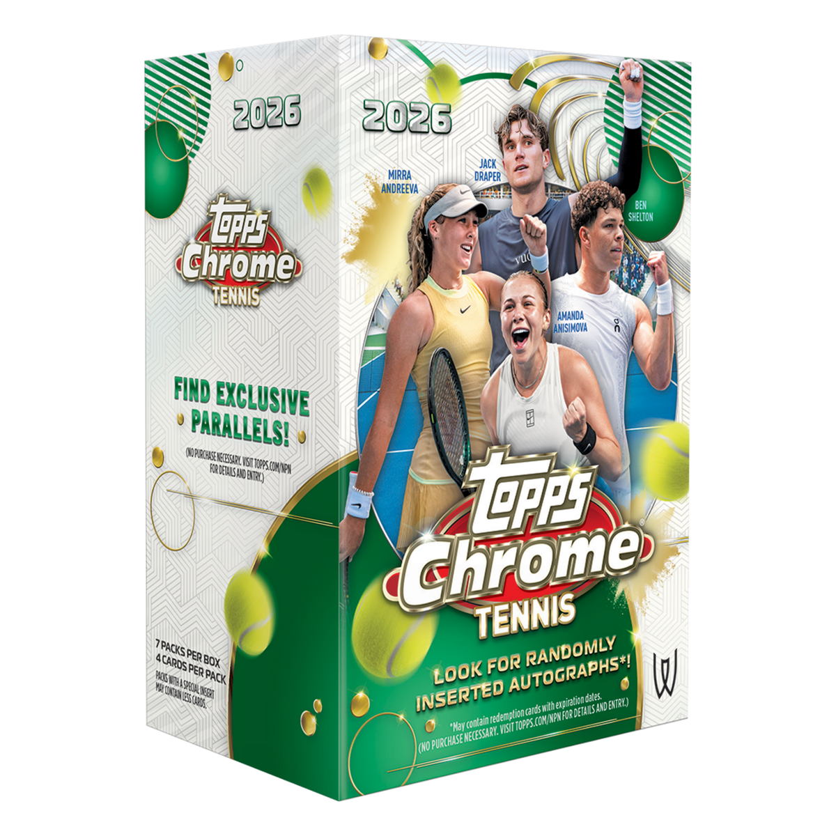 Topps Chrome Tennis 2026 - Value Box (SE)