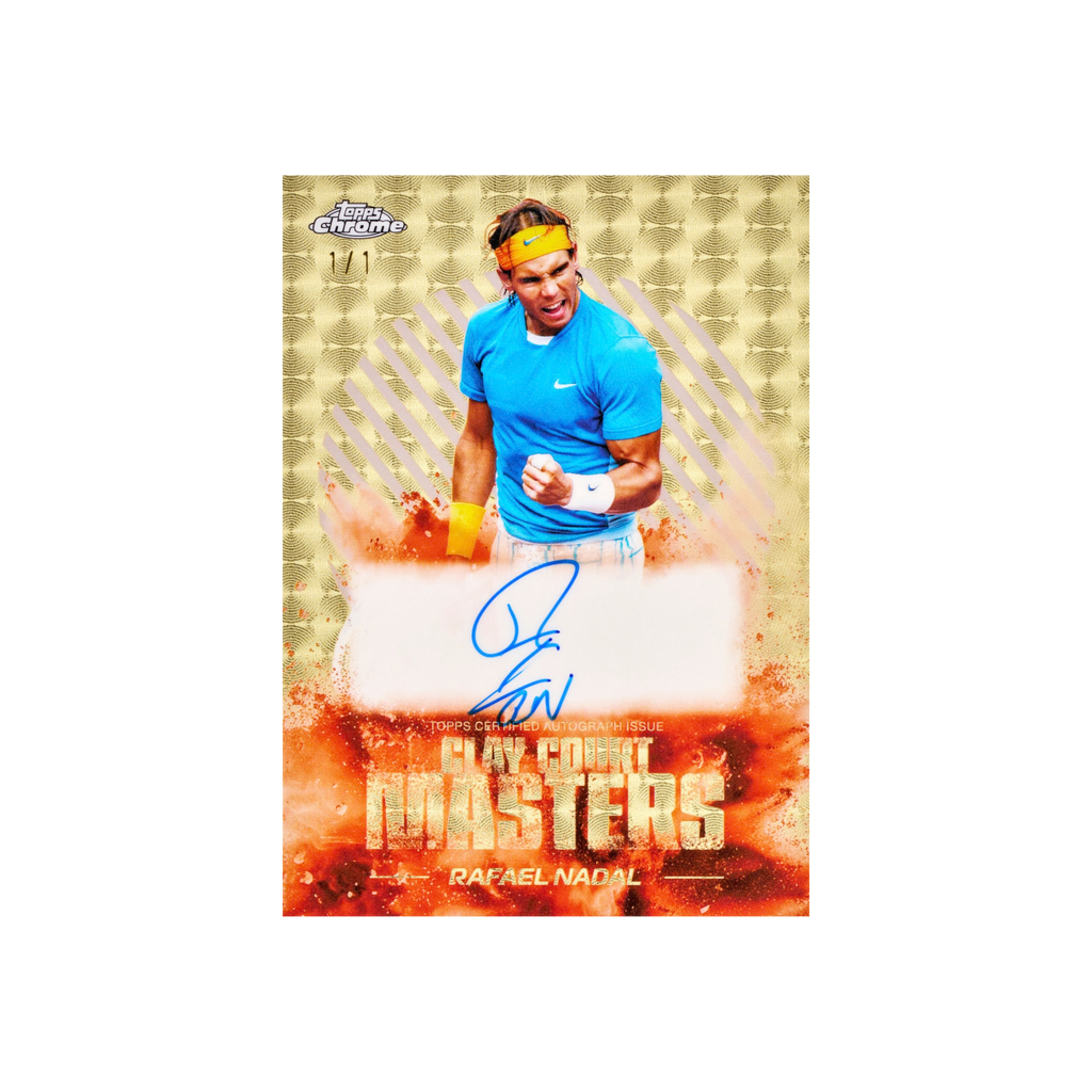 2026 Topps Chrome Tennis Clay Court Masters Rafael Nadal