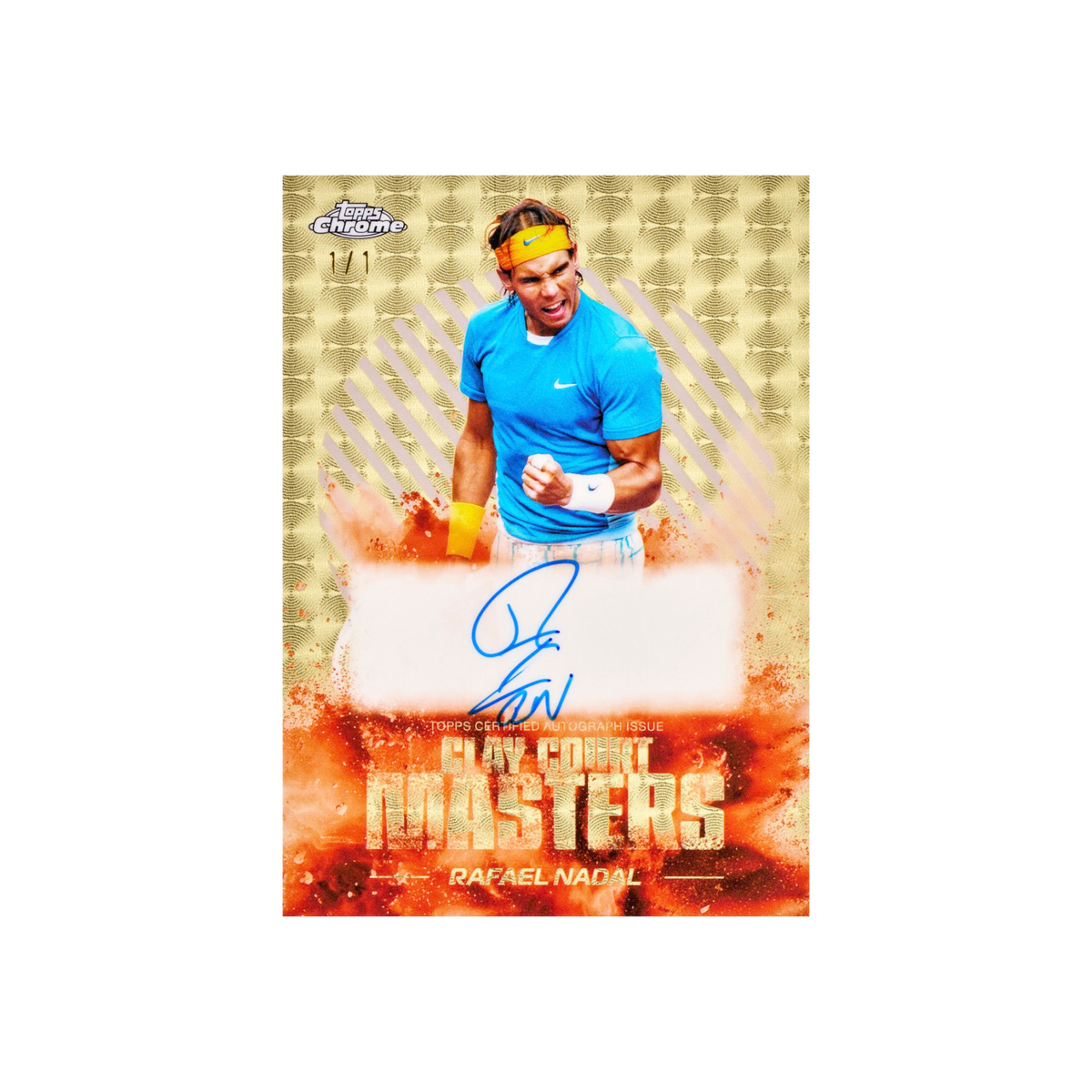 2026 Topps Chrome Tennis Clay Court Masters Rafael Nadal