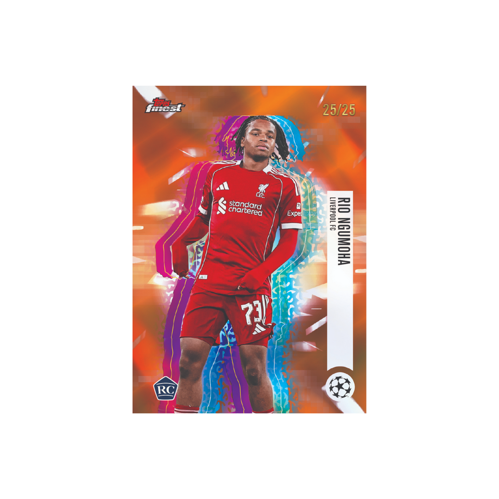 Topps Finest UEFA Club Competitions 2025/26 - Case Break #1002