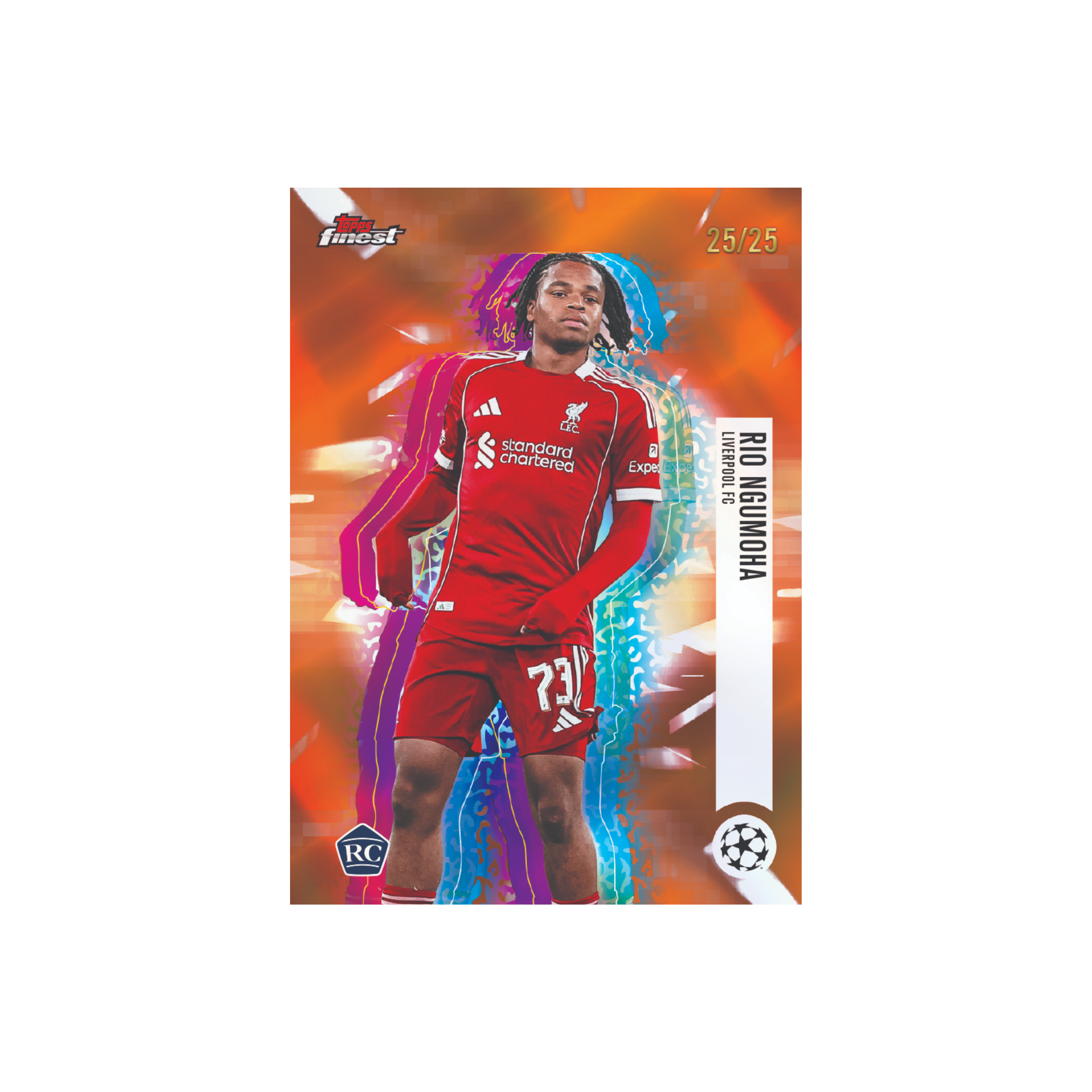 Topps Finest UEFA Club Competitions 2025/26 - Case Break #1002