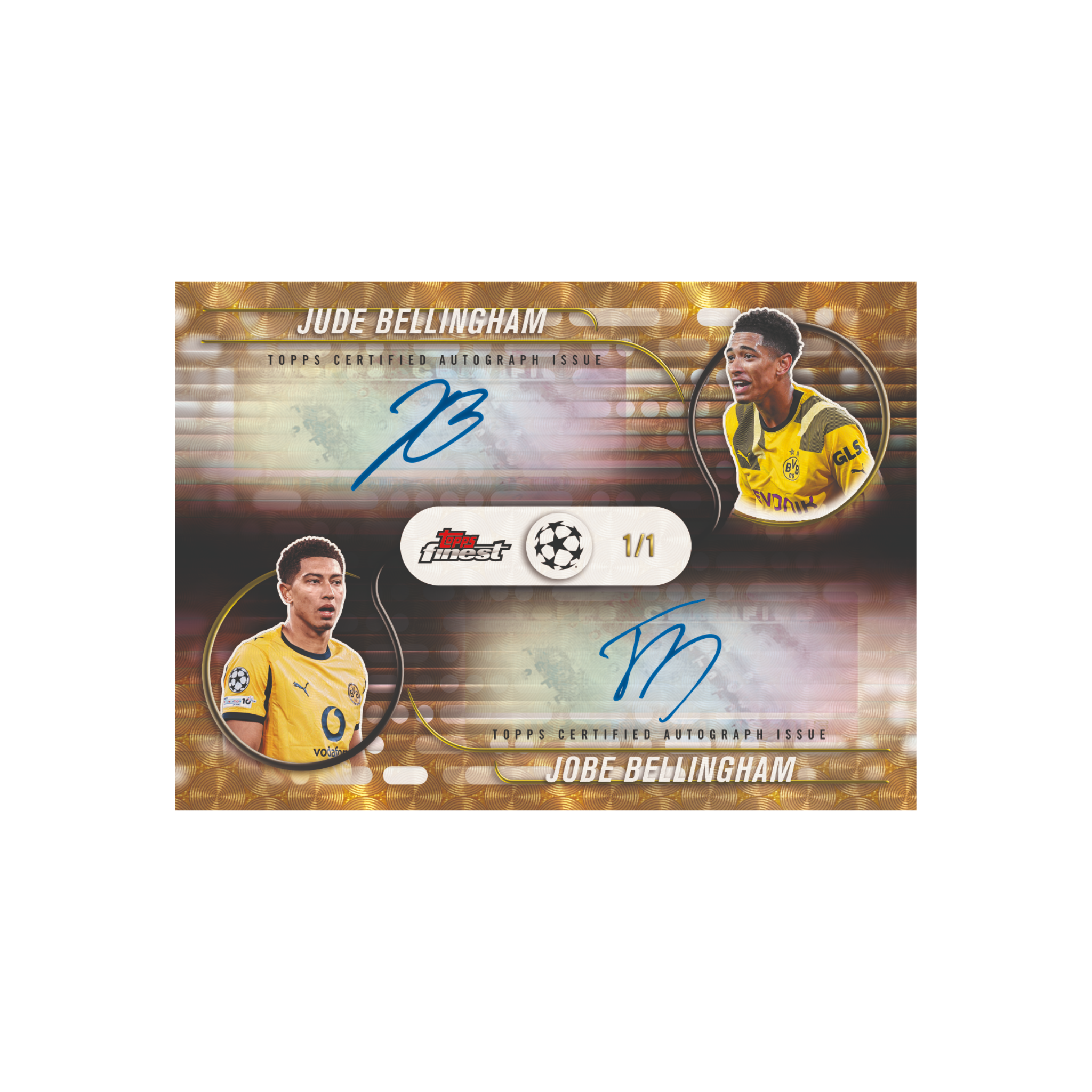 Topps Finest UEFA Club Competitions 2025/26 - Case Break #1002