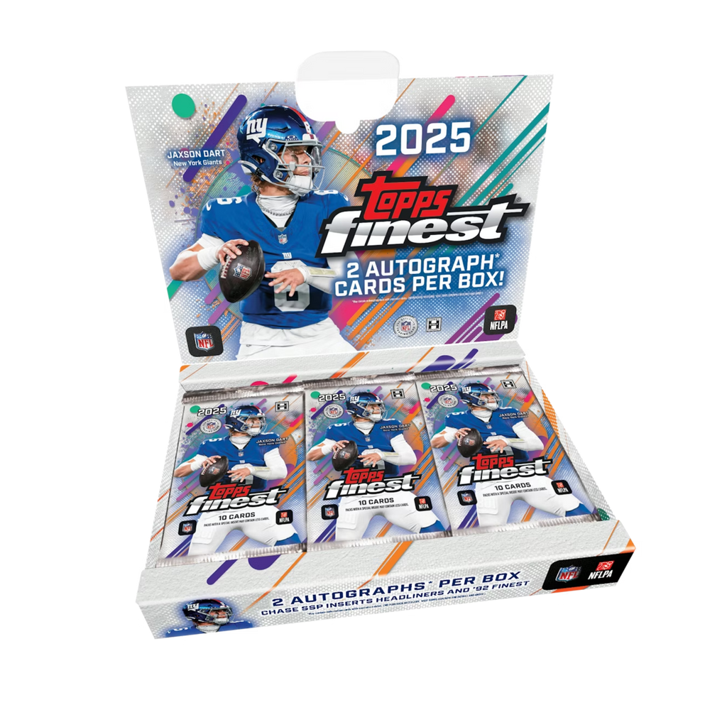 2025 Topps Finest Football Hobby Box kaufen Schweiz – Double Trouble Cards