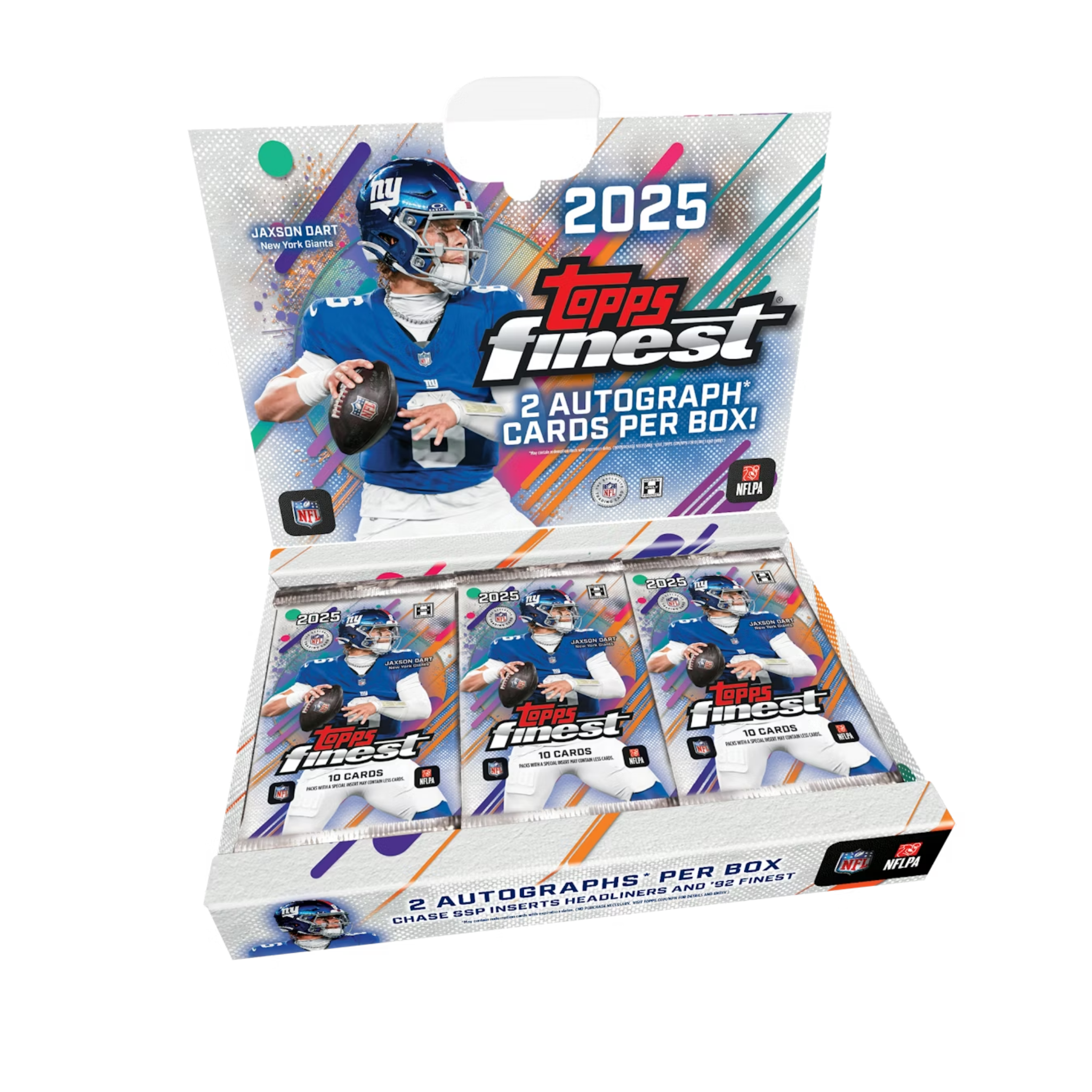 2025 Topps Finest Football Hobby Box kaufen Schweiz – Double Trouble Cards