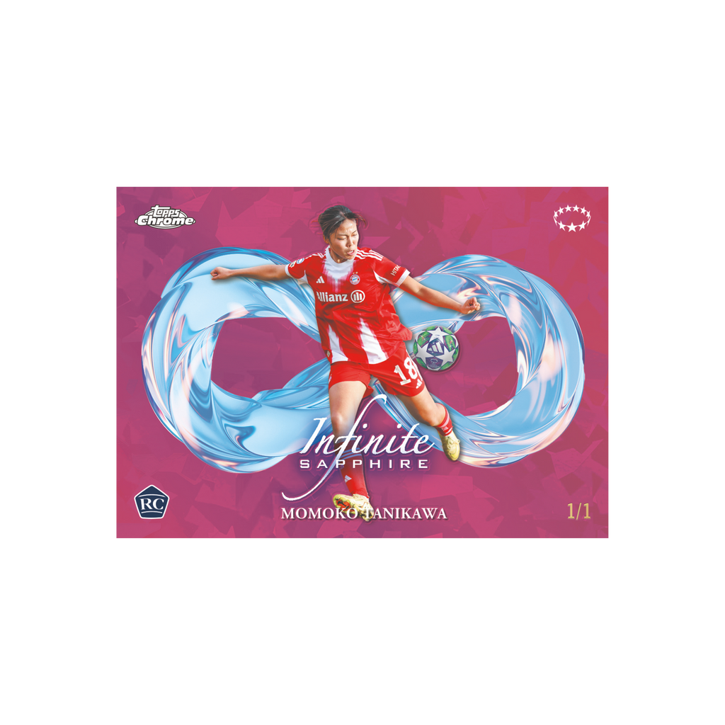 Topps Chrome Sapphire UWCL 2025/26 Sammelkarten Frauenfussball
