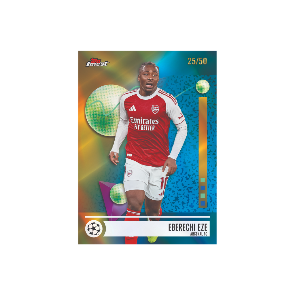 Topps Finest UEFA Club Competitions 2025/26 - Case Break #1002