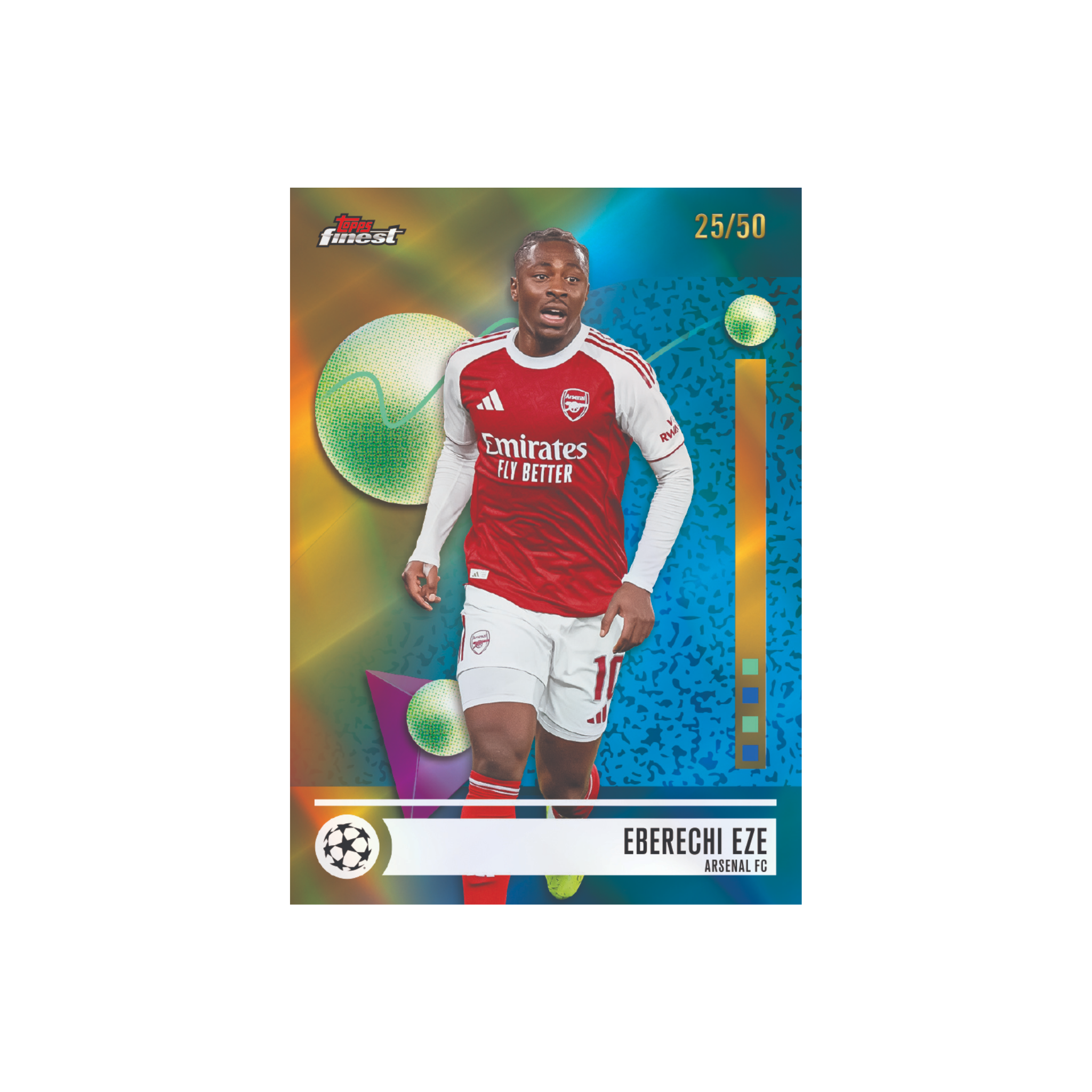 Topps Finest UEFA Club Competitions 2025/26 - Case Break #1002