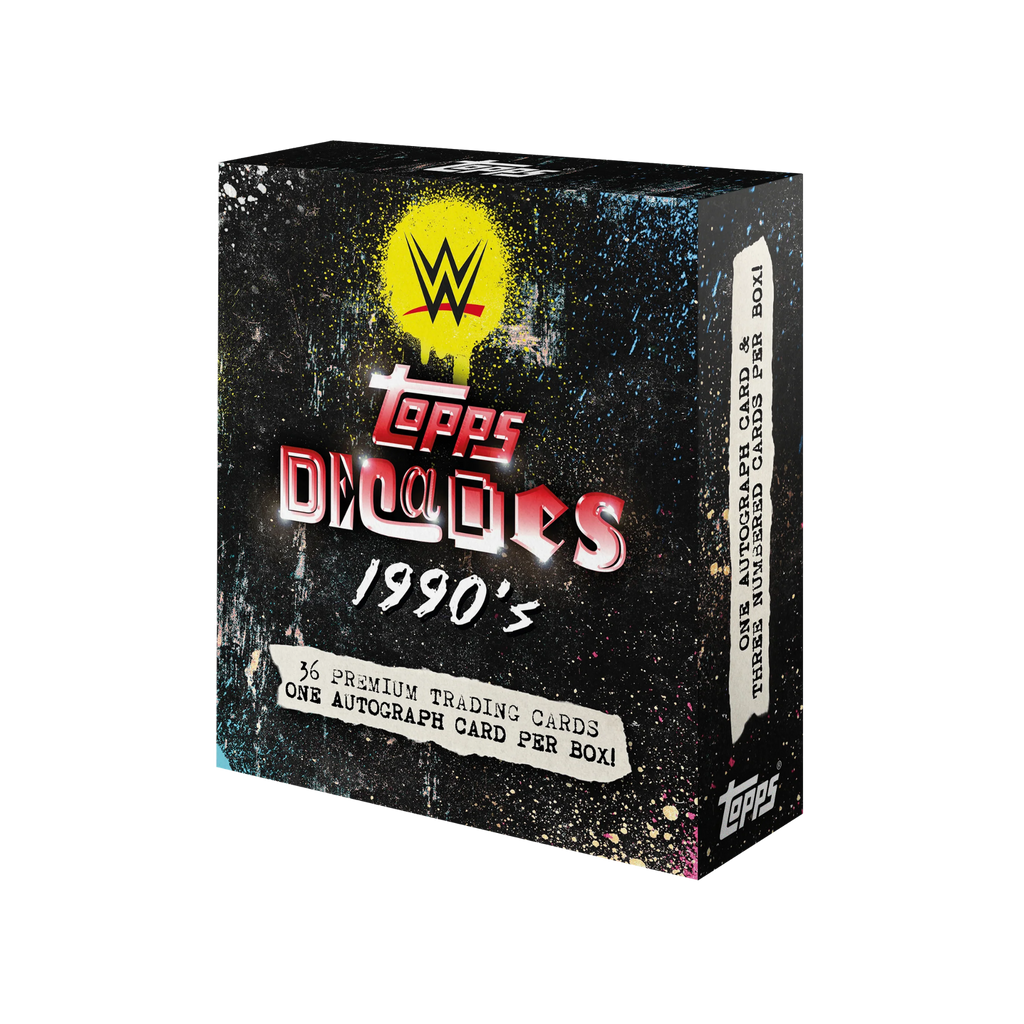2026 Topps Decades WWE – 90's Edition Box