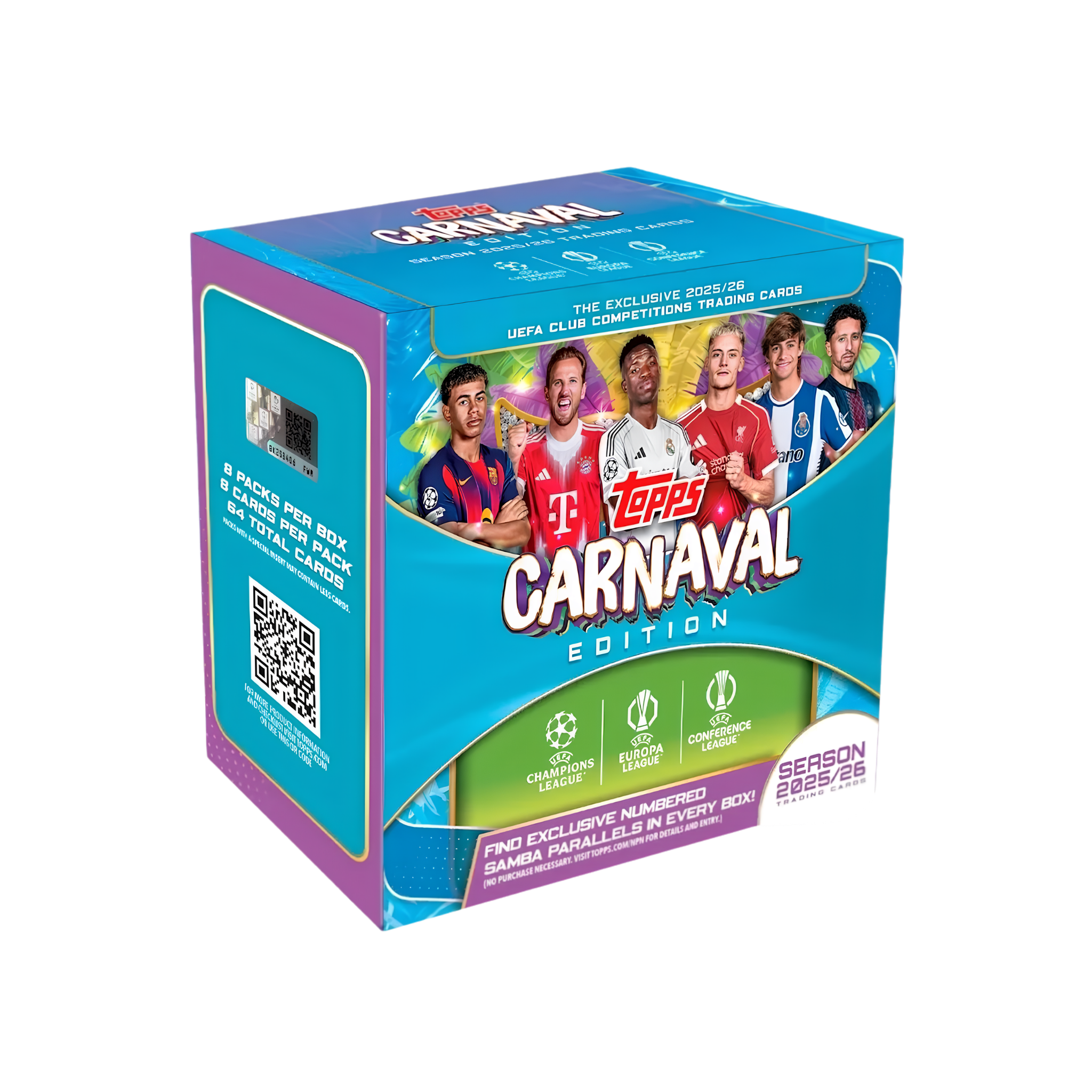 Topps Carnaval UEFA Club Competitions 2025-26 – Hobby Box