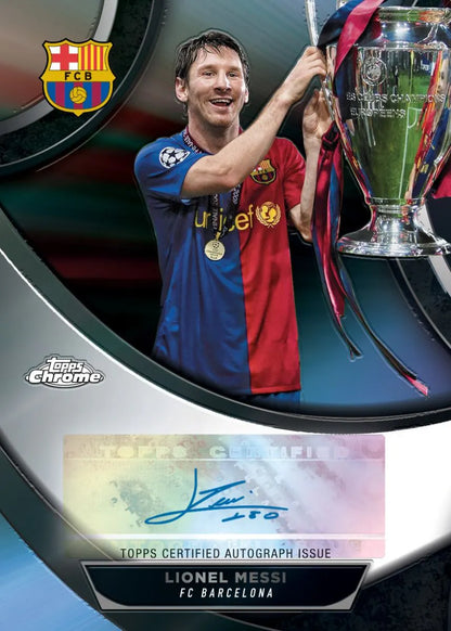 Topps Chrome UEFA Club Competitions 2023-24 - Blaster Box