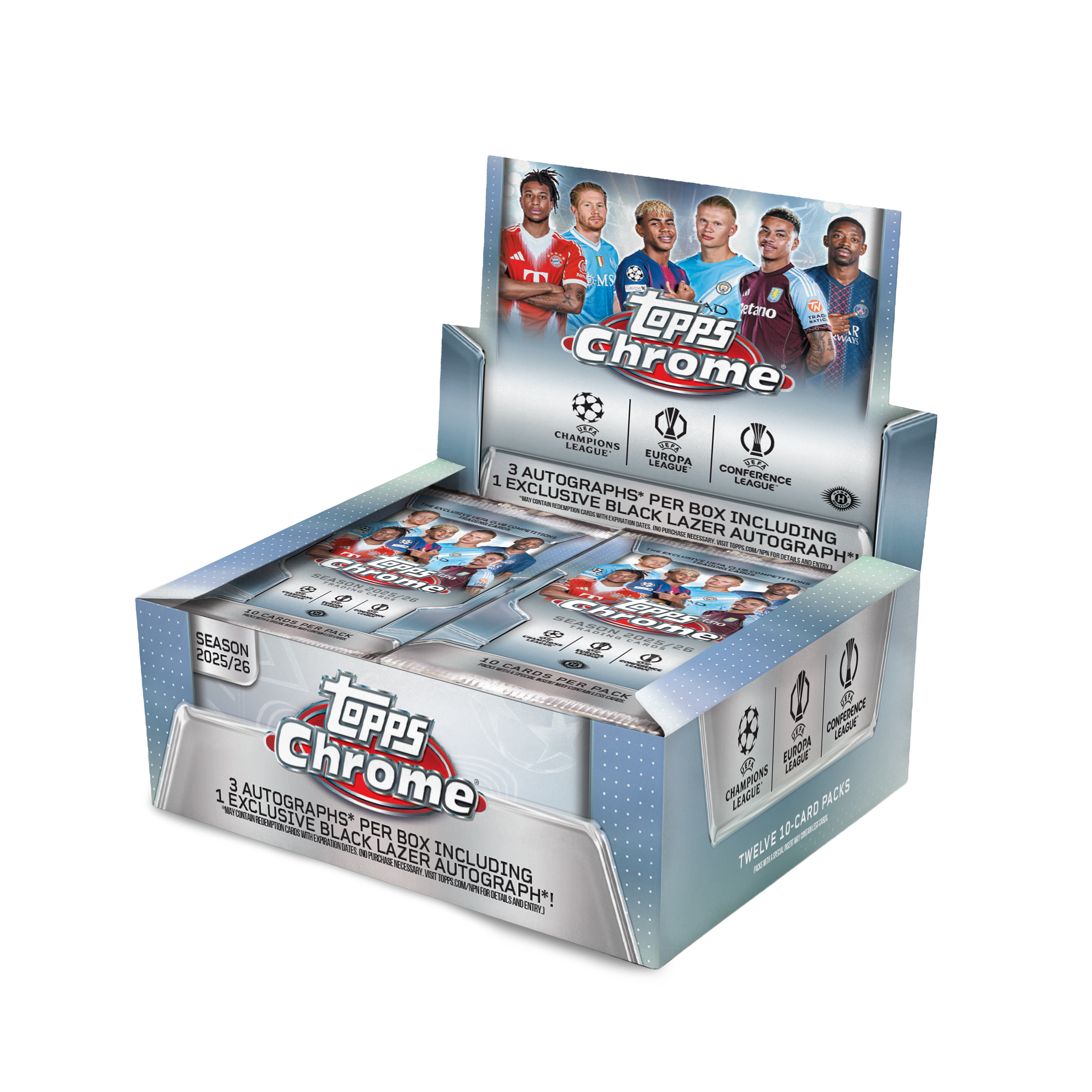 Topps Chrome UEFA Club Competitions 2025-26 - Jumbo Box