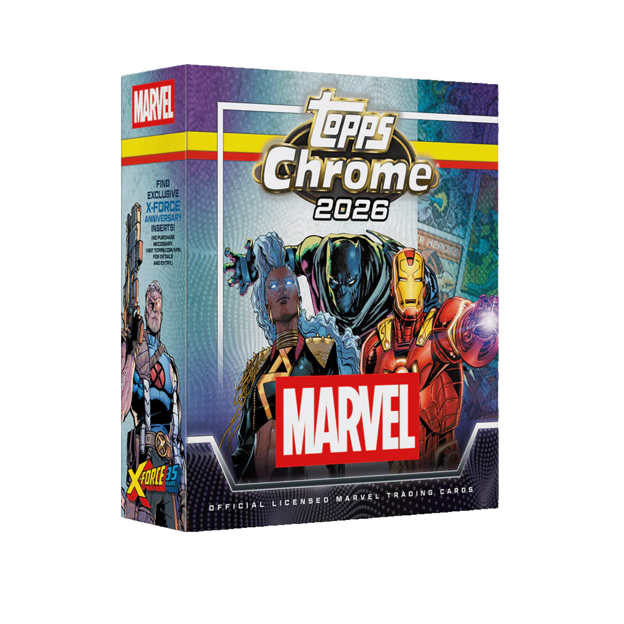 Topps Chrome Marvel Comics 2026 - Mega Box