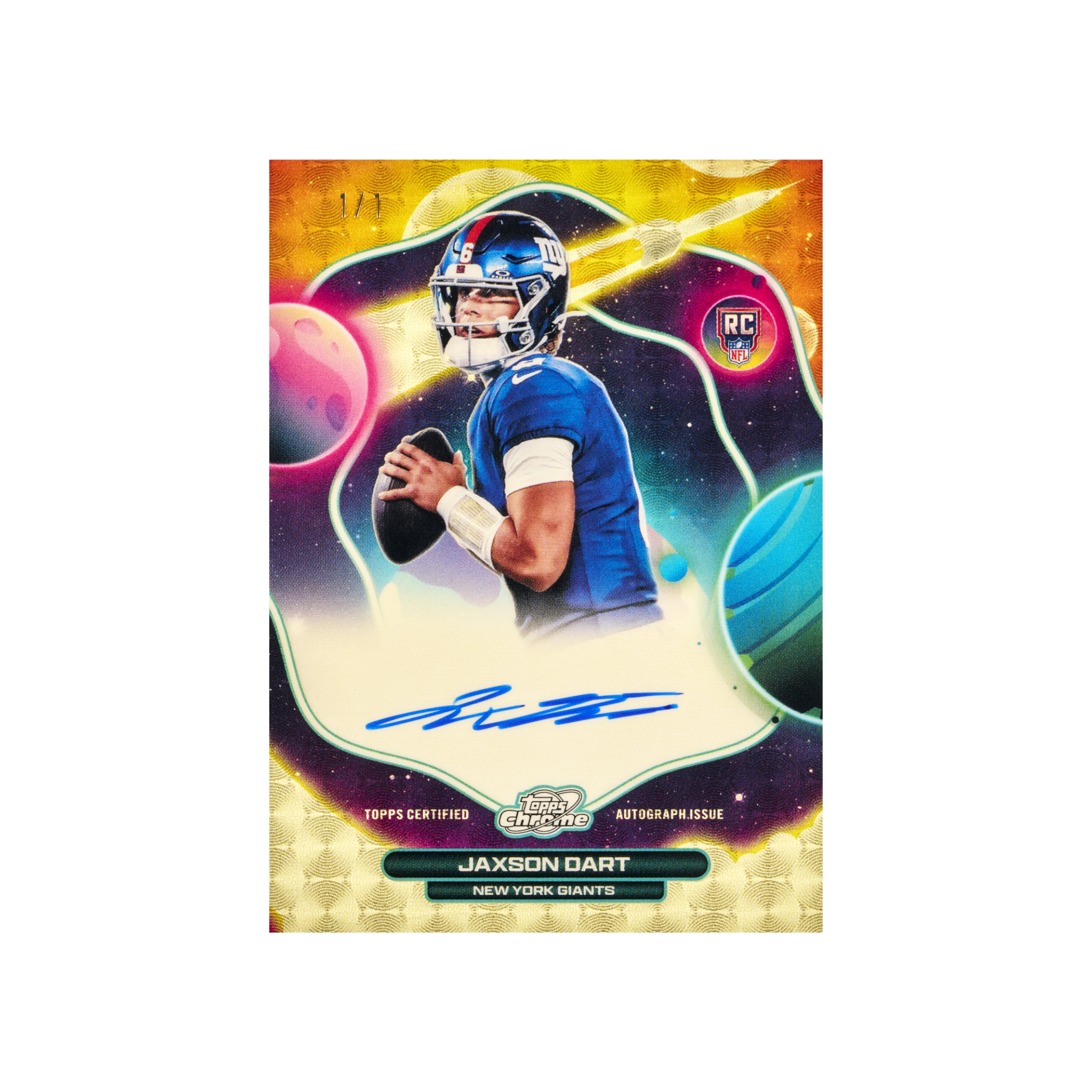Topps Cosmic Chrome Football 2025 - Hobby Box