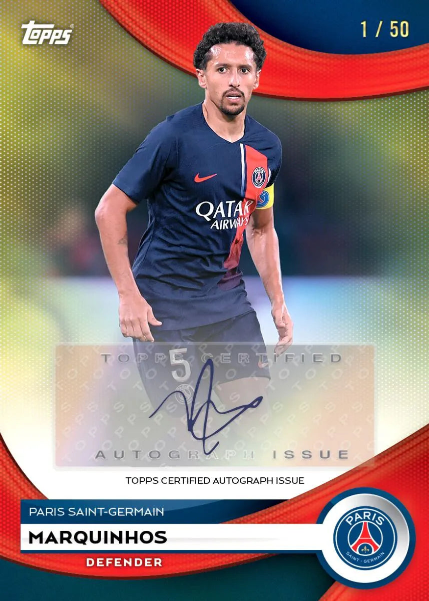 Topps Paris Saint-Germain 2023/24 Team Set