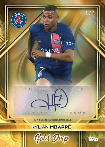 Topps Paris Saint-Germain 2023/24 Team Set