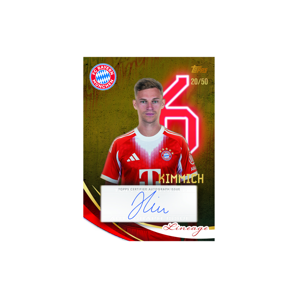 Topps Lineage FC Bayern München 2025/26 - Hobby Box (Nur Livestream)