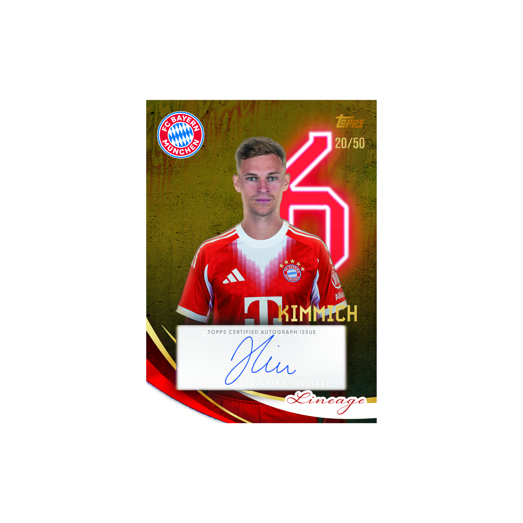 Topps Lineage FC Bayern München 2025/26 - Hobby Box (Nur Livestream)