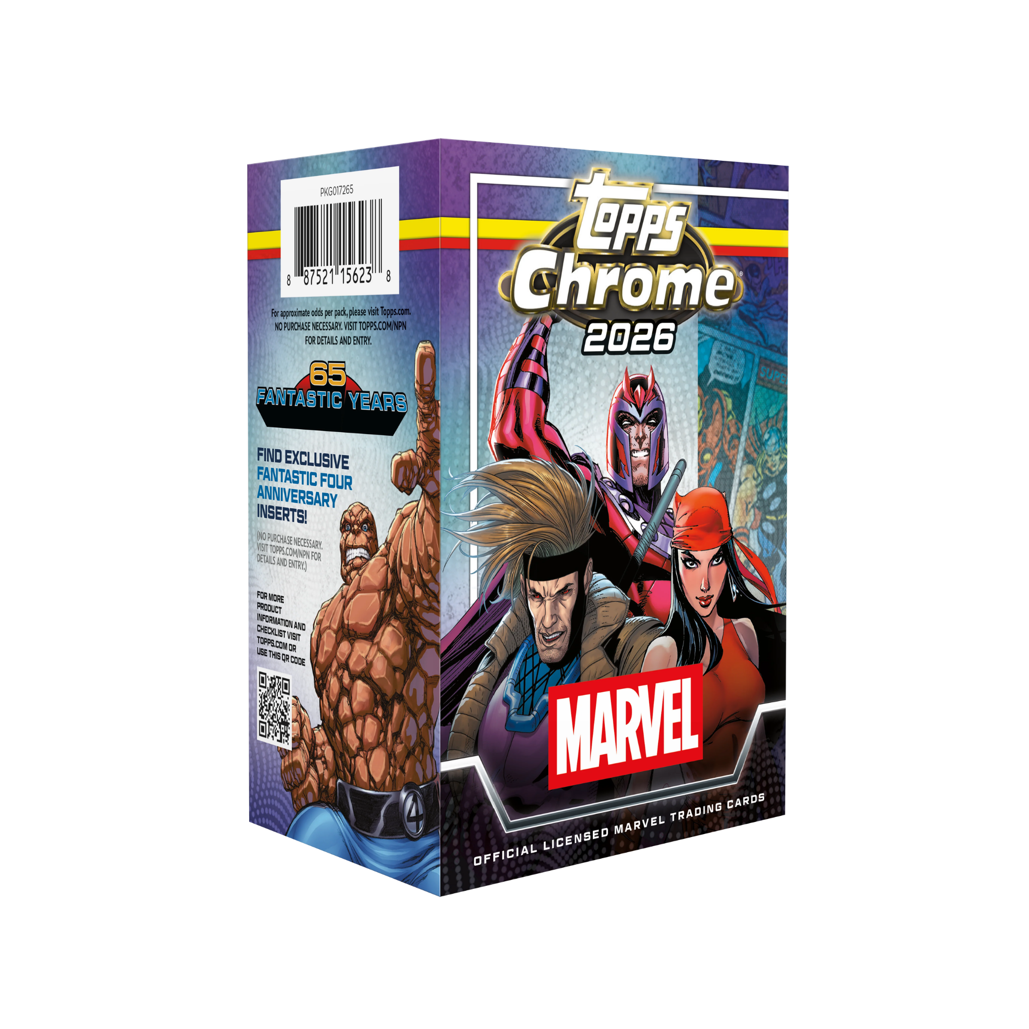 Topps Chrome Marvel Comics 2026 - Blaster Box