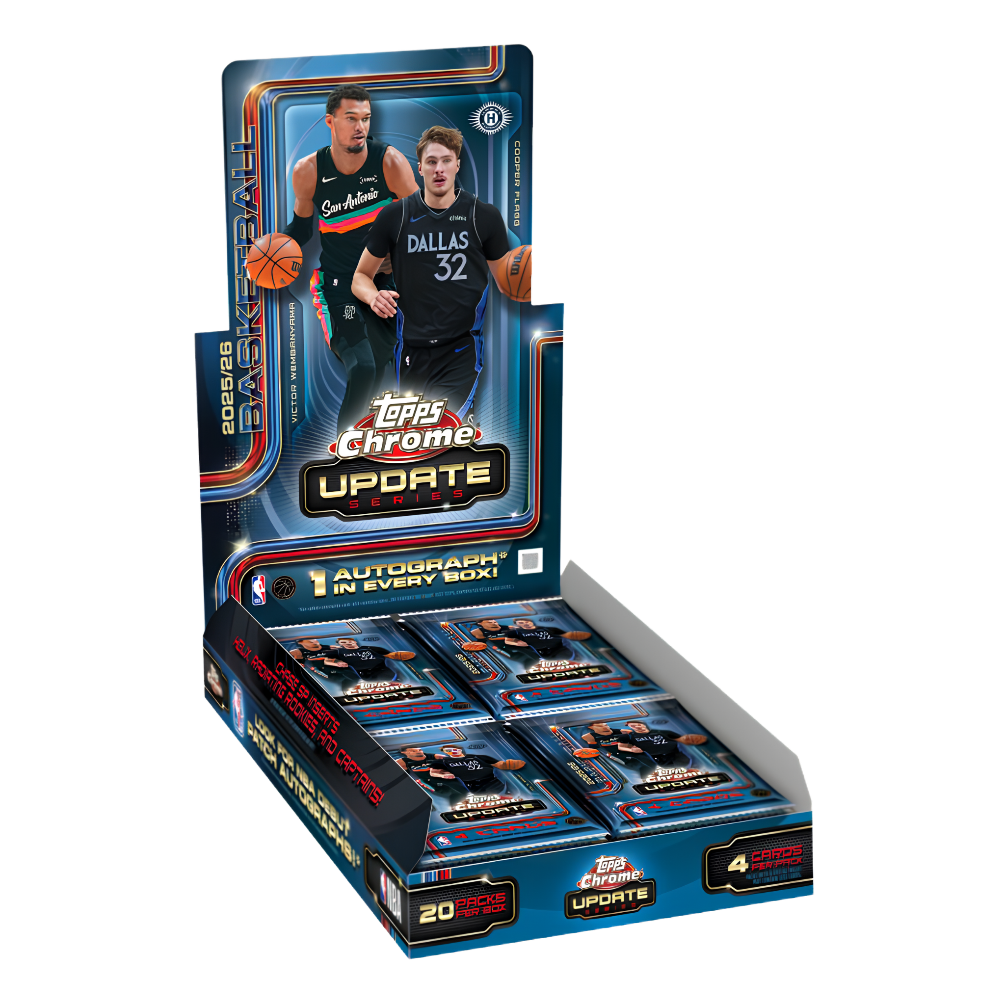 Topps Chrome Updates Basketball 2025/26 Hobby Box kaufen Schweiz