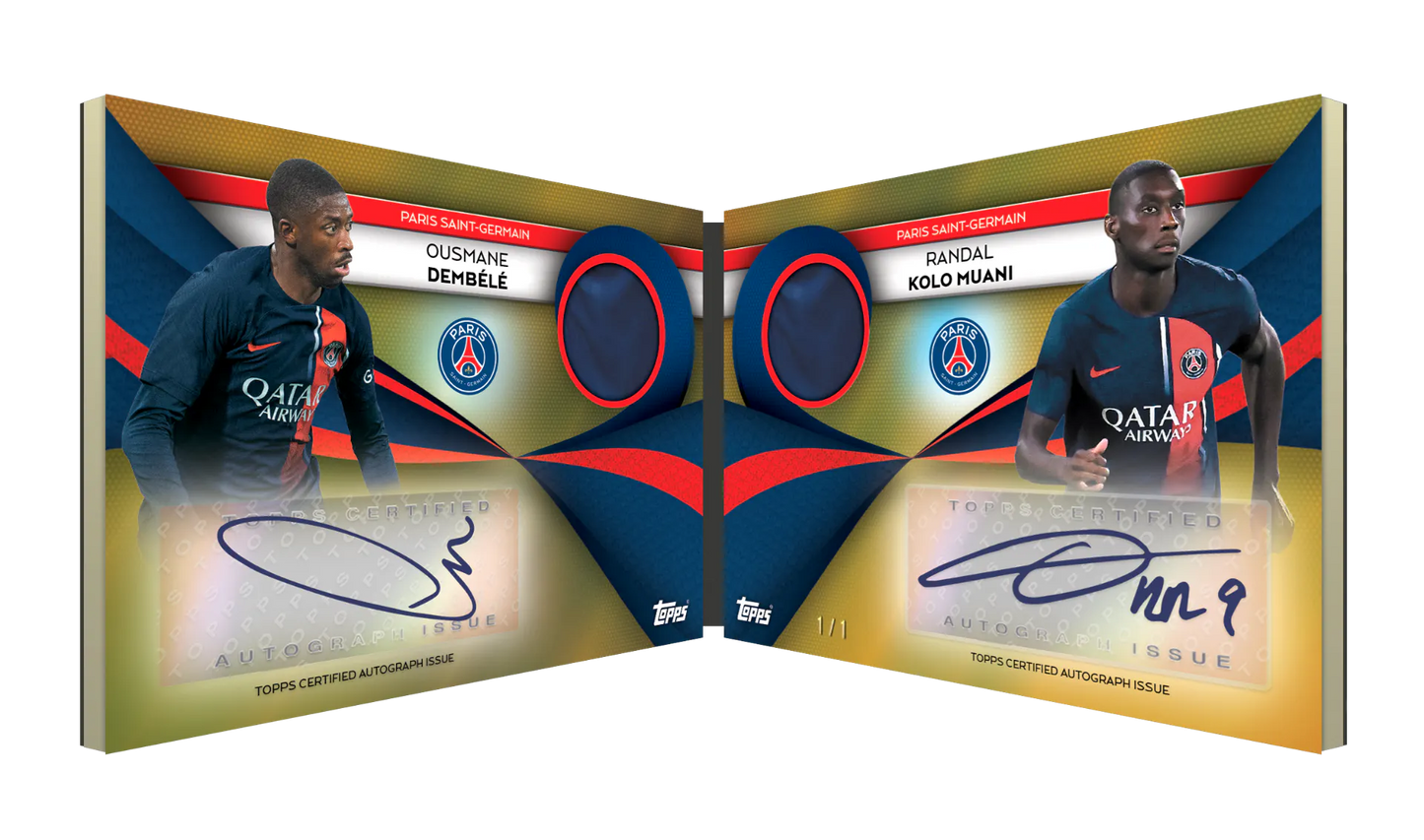 Topps Paris Saint-Germain 2023/24 Team Set