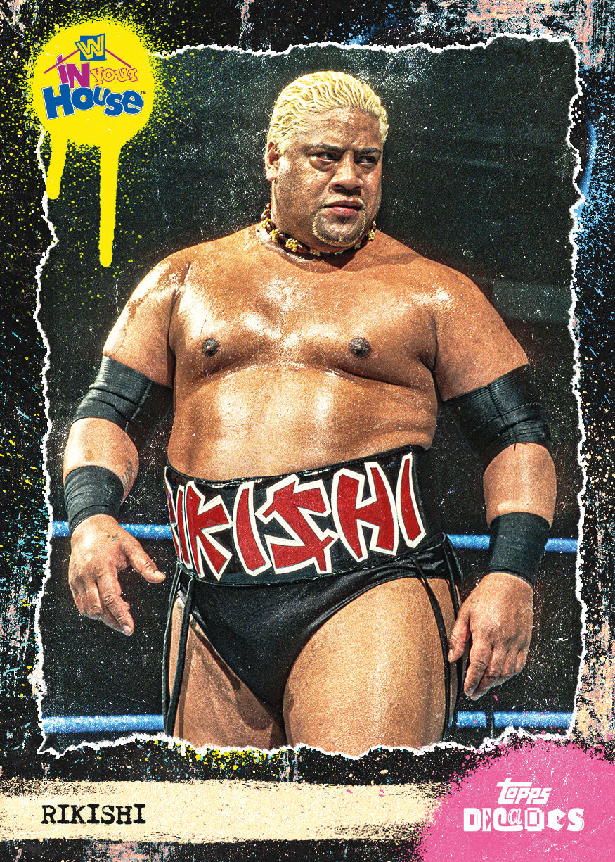WWE Decades 90's Edition Insertkarten Design
