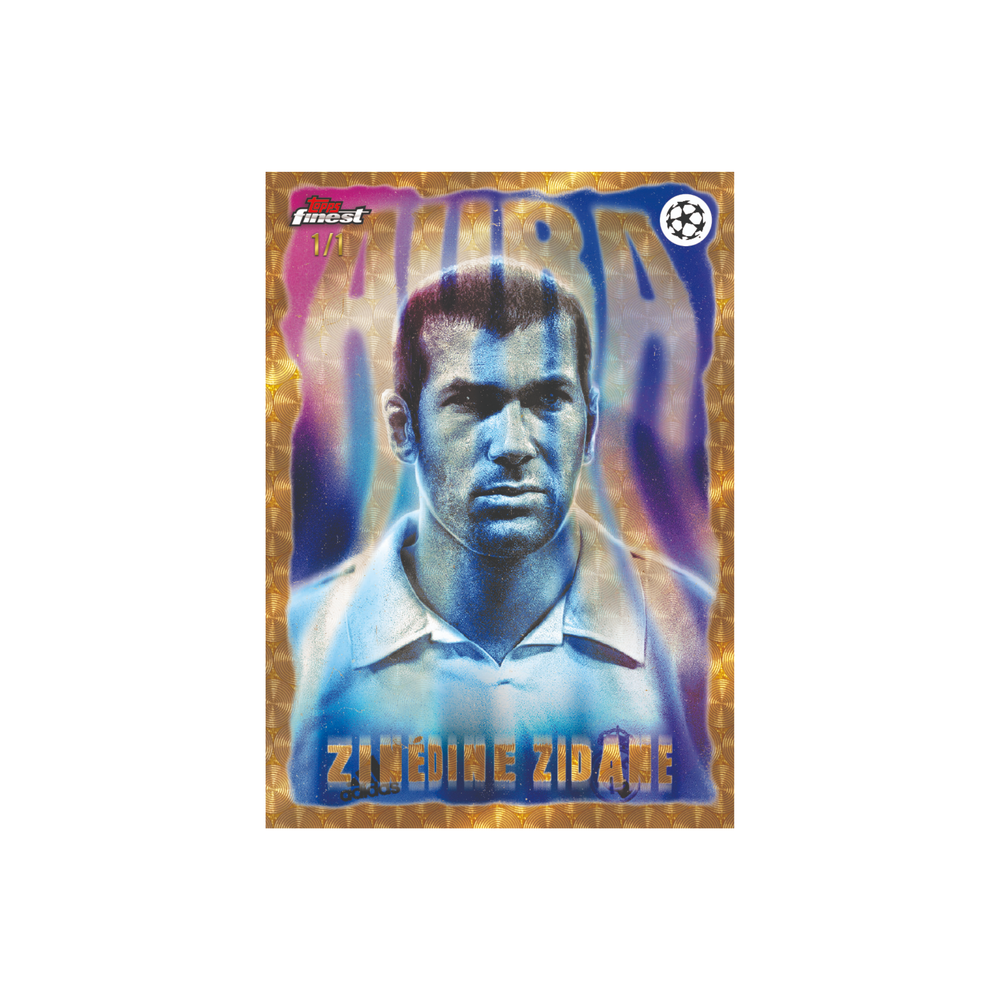 Topps Finest UEFA Club Competitions 2025/26 - Case Break #1002