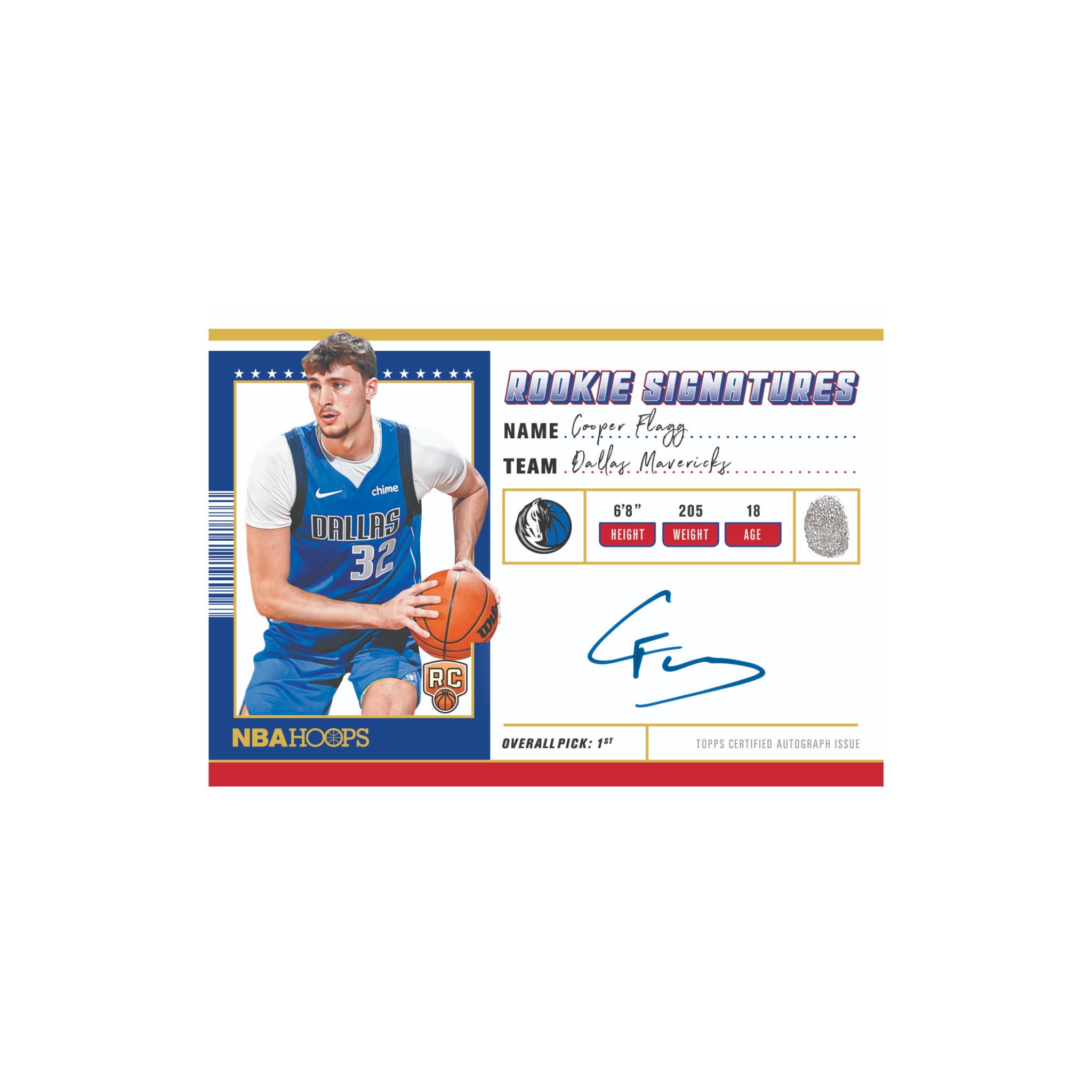 NBA Hoops 2025/26 Jumbo Box 20 Packs 20 Karten 2 Autogramme
