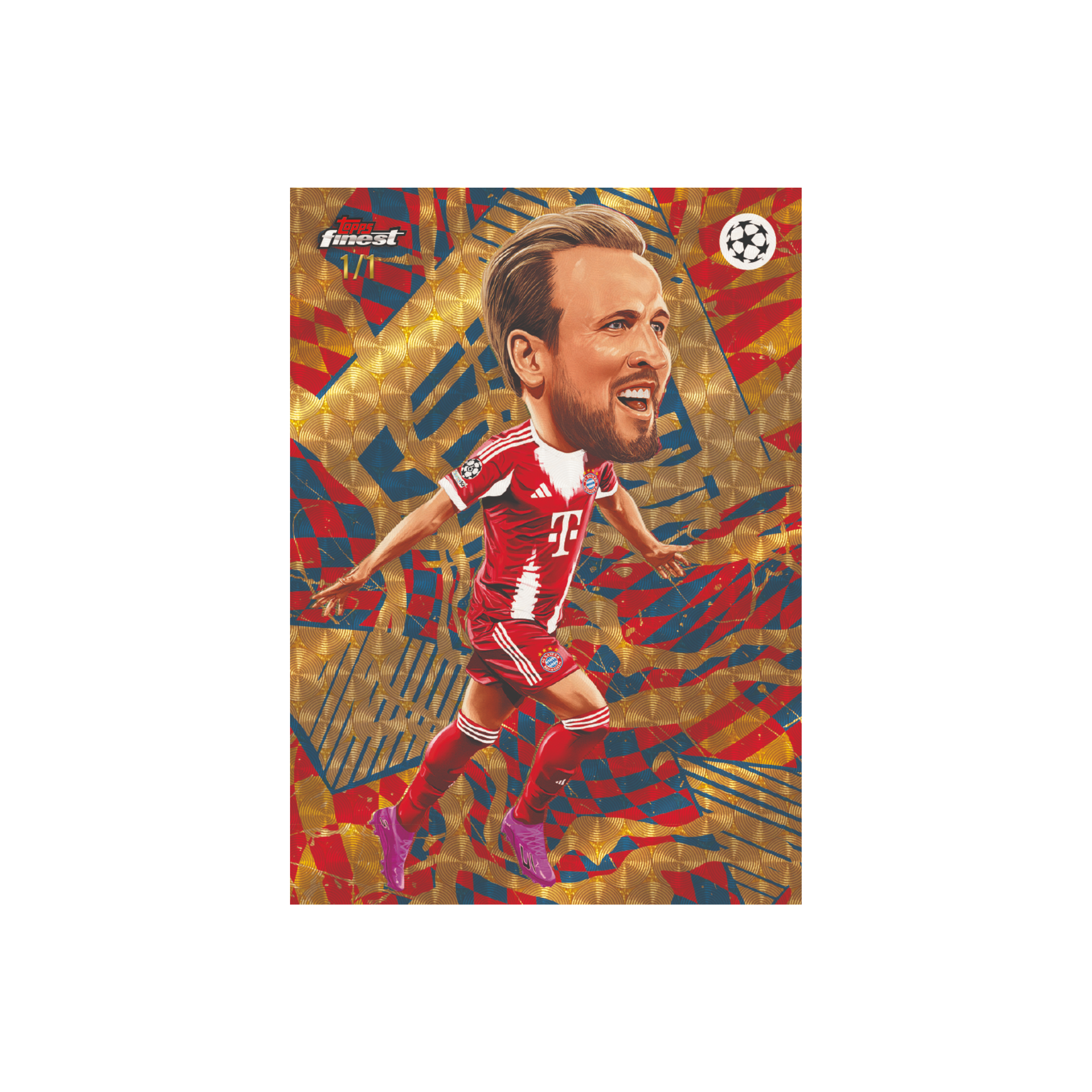 Topps Finest UEFA Club Competitions 2025/26 - Case Break #1002