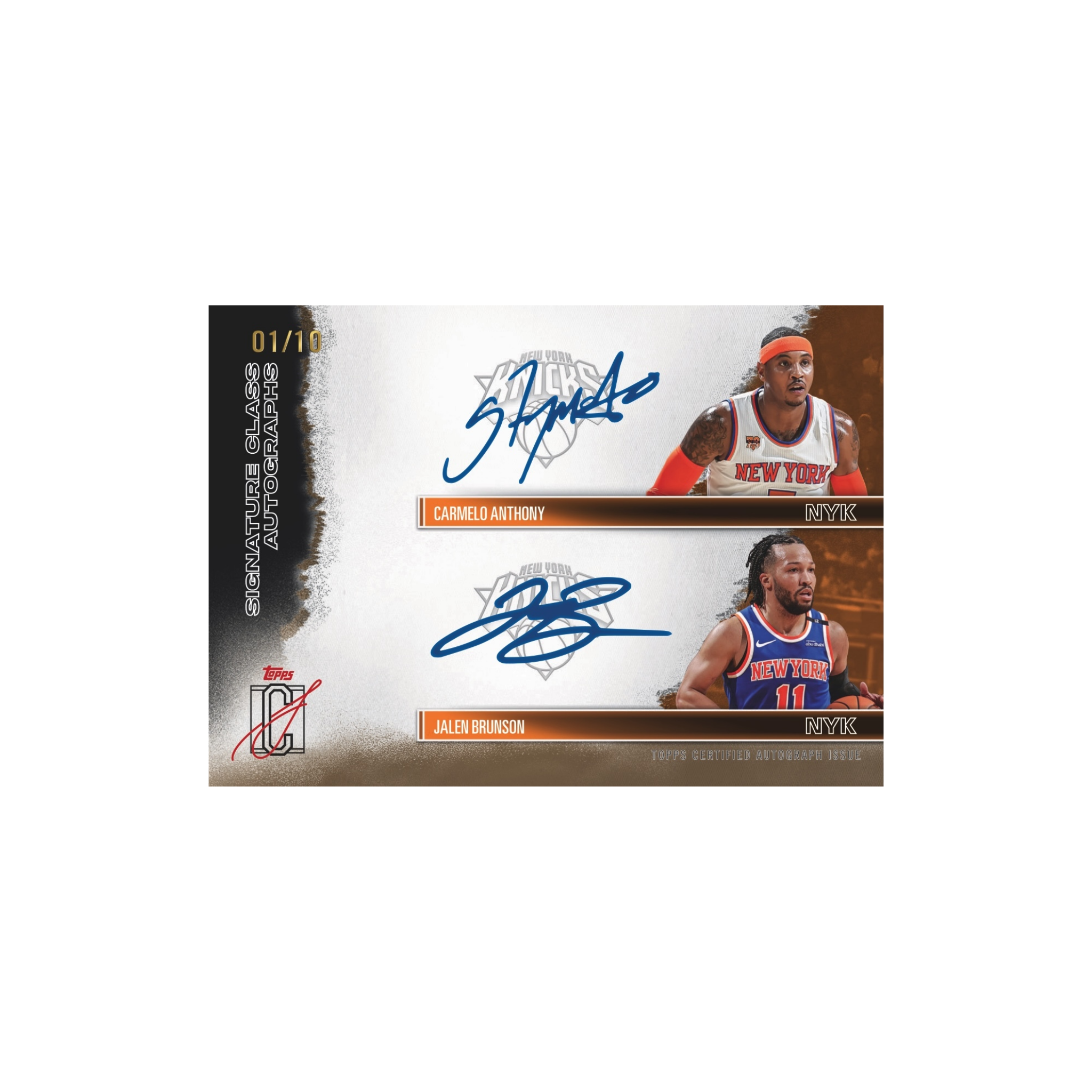 2025-26 Topps Signature Class Basketball Jumbo