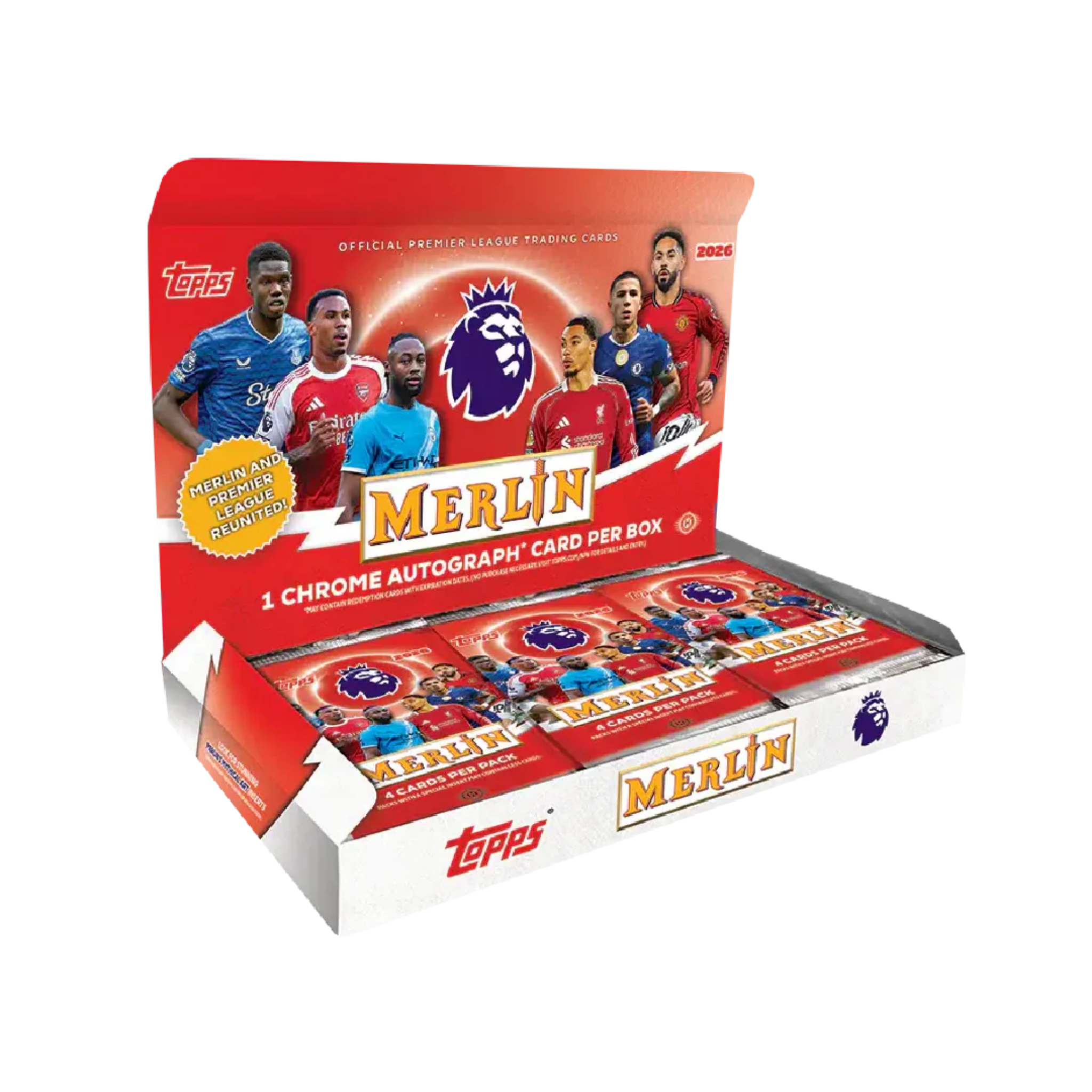 Topps Merlin Premier League 2025/26 – Hobby Box