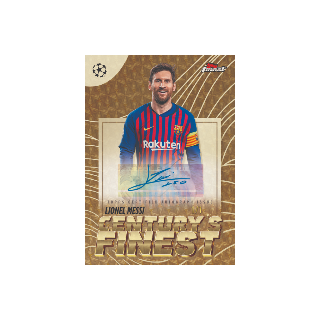 Topps Finest UEFA Club Competitions 2025/26 - Case Break #1002