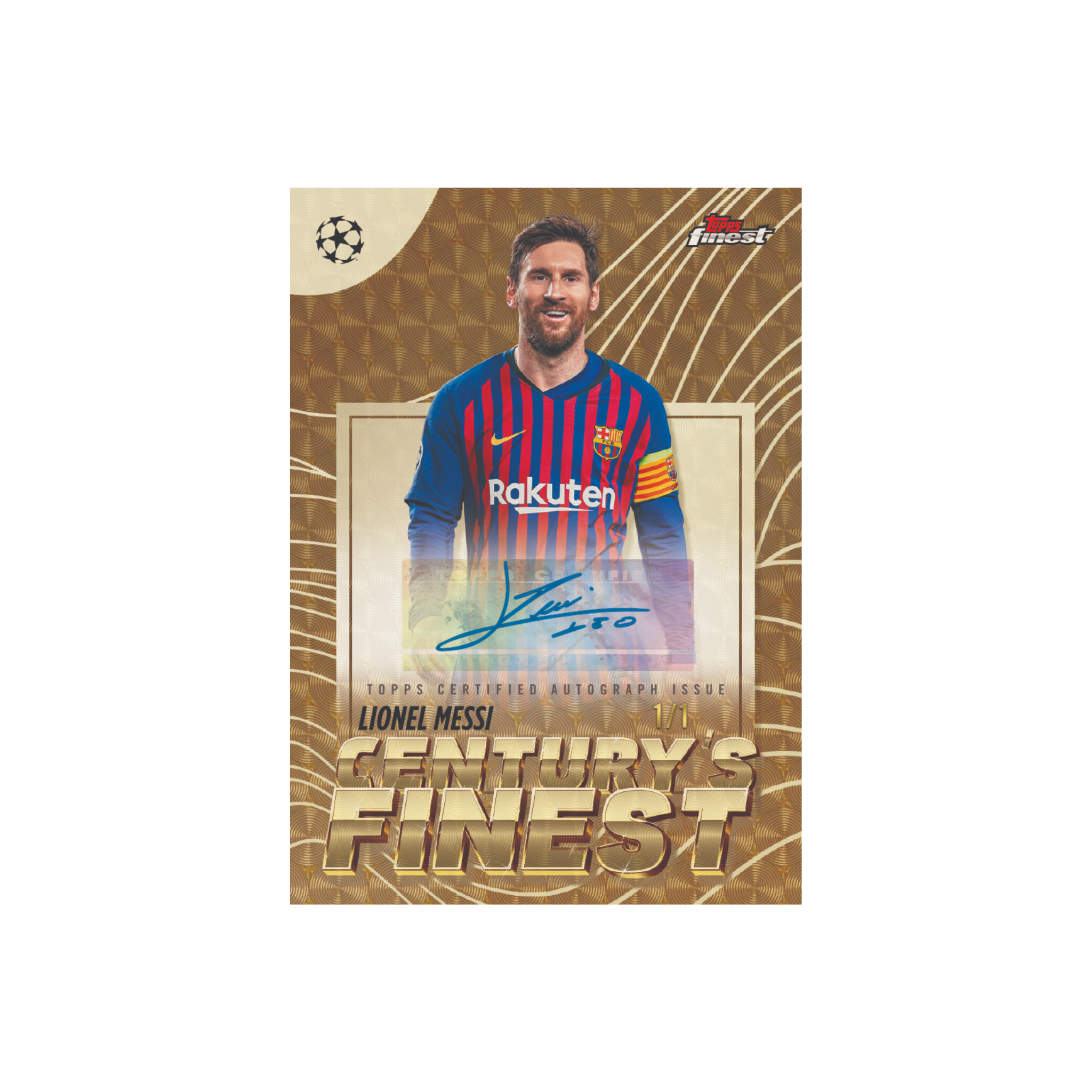 Topps Finest UEFA Club Competitions 2025/26 - Case Break #1002