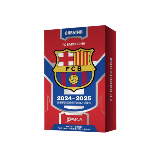 Daka 2024-25 FC Barcelona Team Set ONE & TWO - Hobby Box