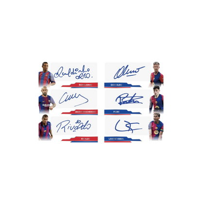 Daka 2024-25 FC Barcelona Team Set ONE & TWO - Hobby Box