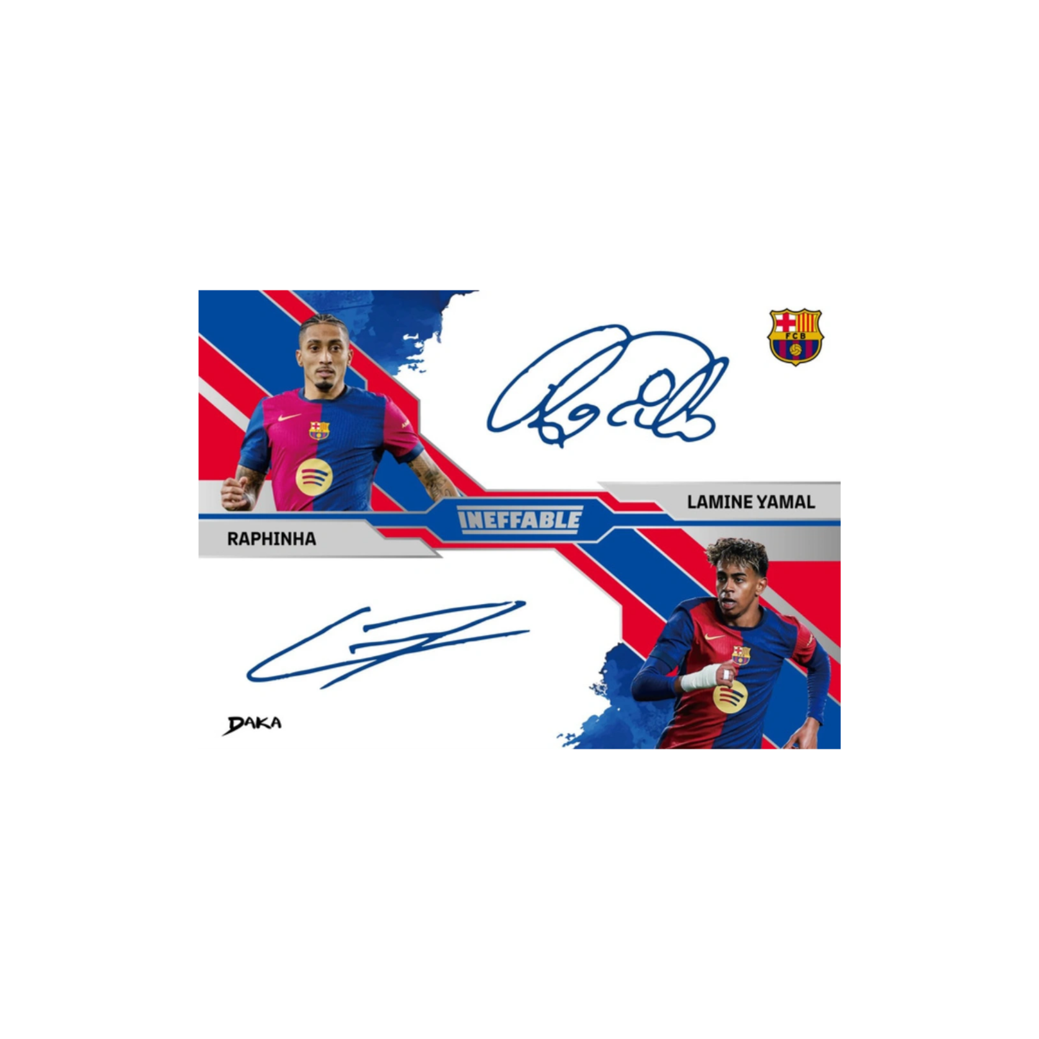 Daka 2024-25 FC Barcelona Team Set ONE & TWO - Hobby Box