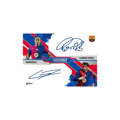 Daka 2024-25 FC Barcelona Team Set ONE & TWO - Hobby Box