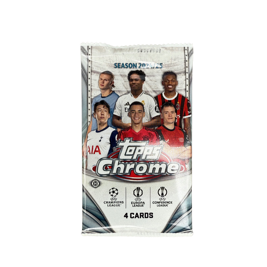 Topps Chrome UCC 2024/25 Hobby Box Einzelpack
