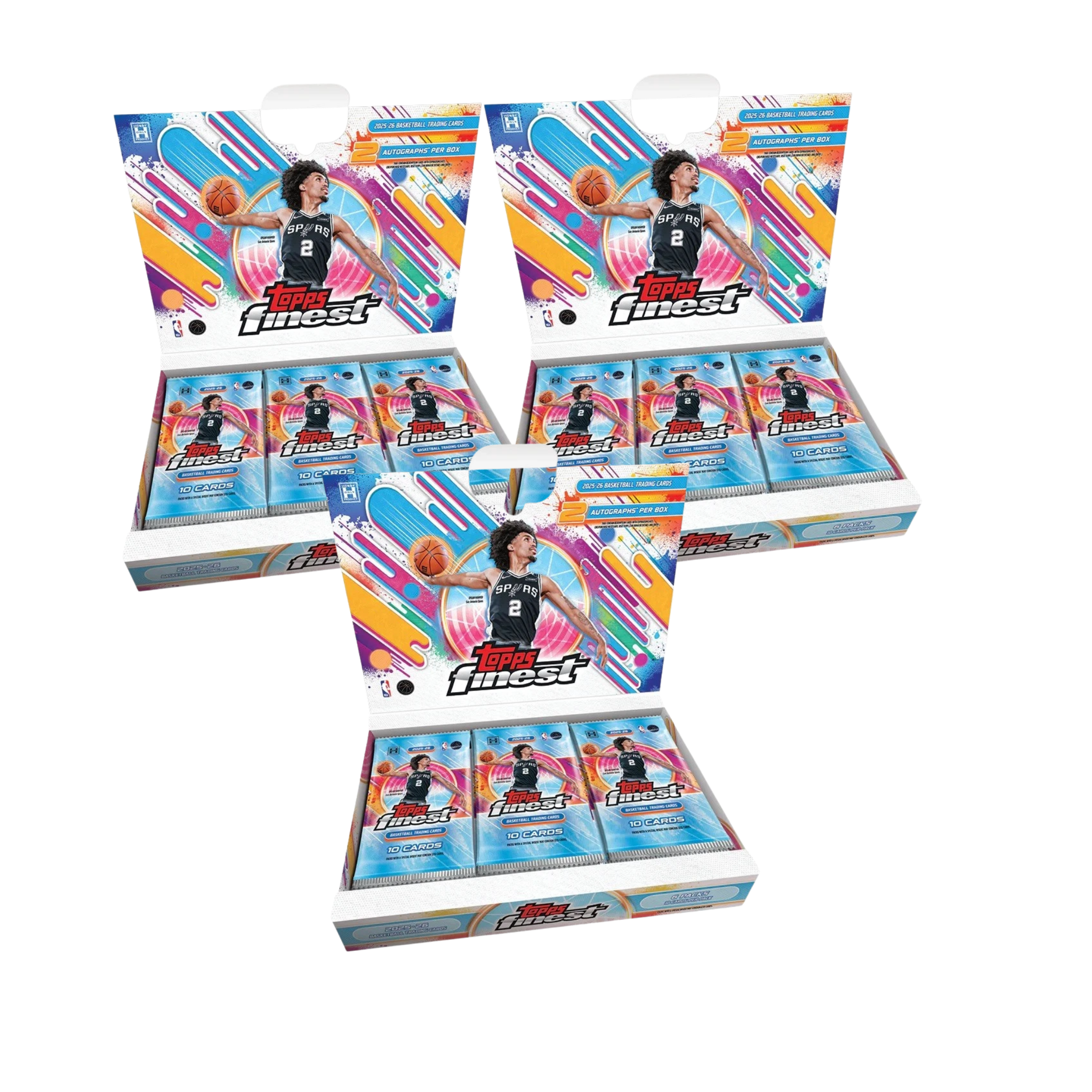Topps Finest Basketball 2025-26 - Hobby Box (3 Box RTB)
