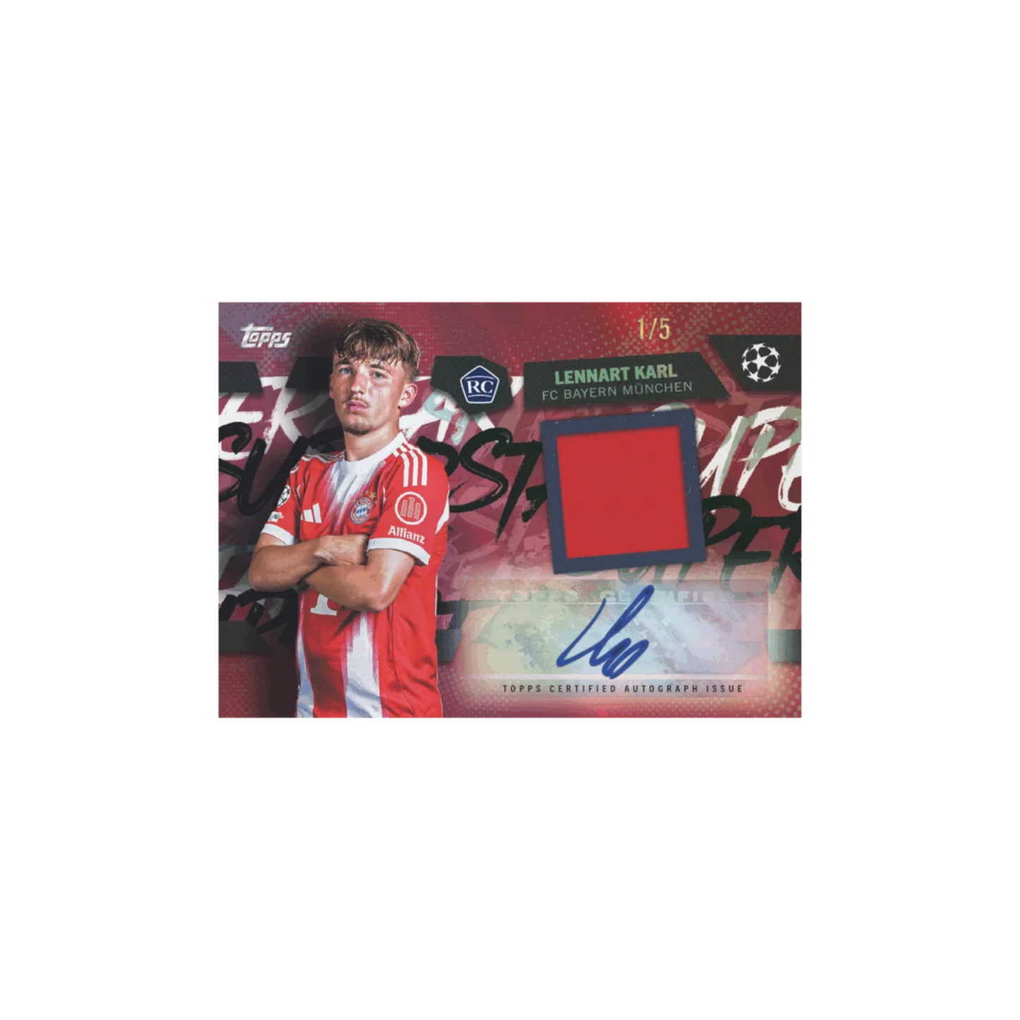 Topps UEFA Club Competitions Flagship 25/26 - Blaster Box