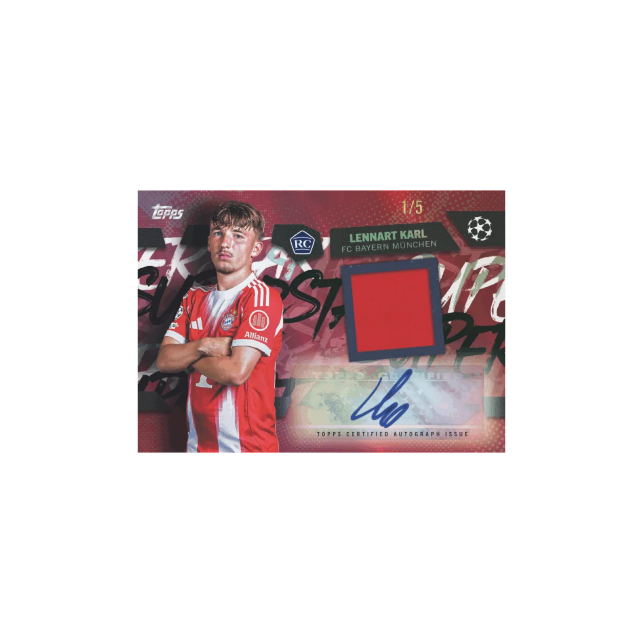 Topps UEFA Club Competitions Flagship 25/26 - Blaster Box