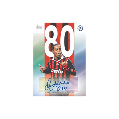 Topps UEFA Club Competitions Flagship 25/26 - Blaster Box