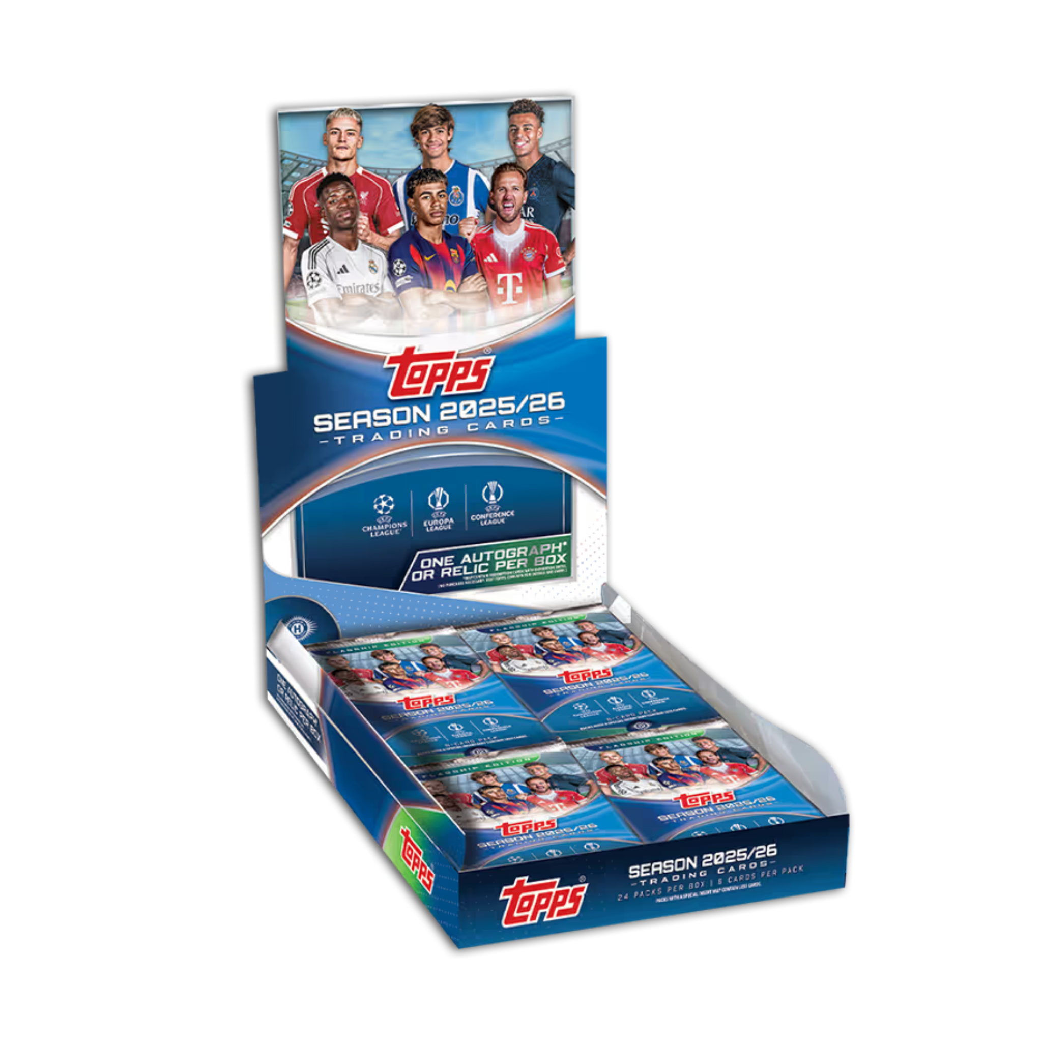 Topps UEFA Club Competitions Flagship 25/26 - Hobby Box